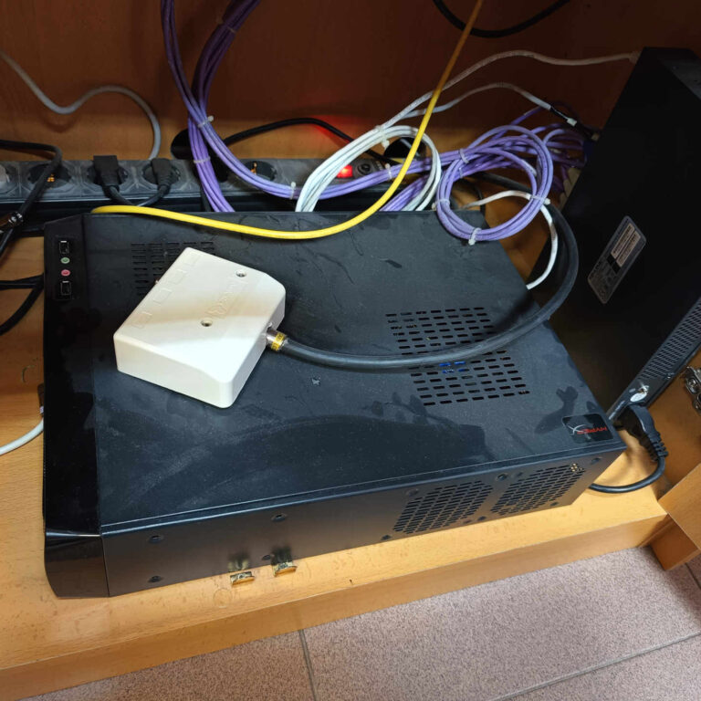 Infraestructura de red existente antes de la renovación del sistema WiFi